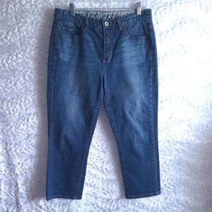 Calvin Klein Shape/ Stretch Crop Jeans
